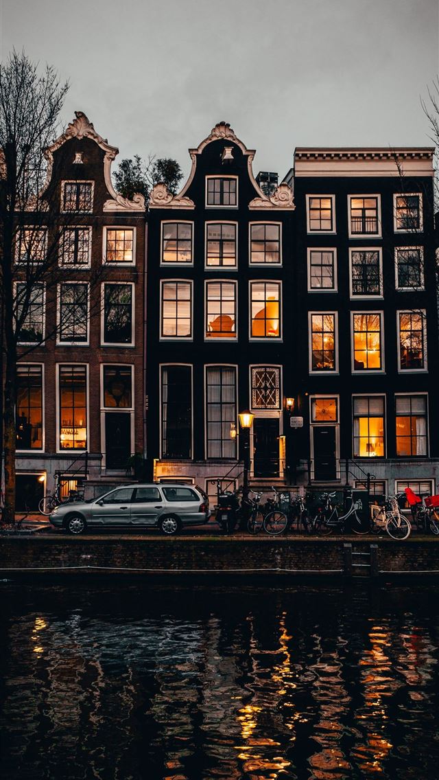 640x1136 Amsterdam - 100 most beautiful places to visit iPhone Wallpaper