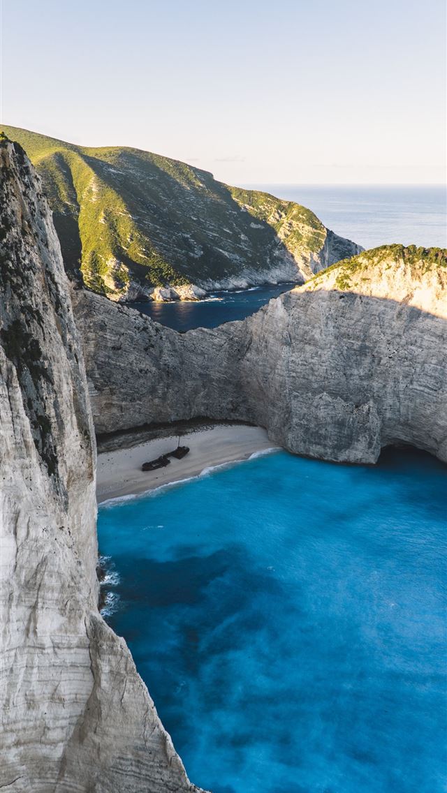 640x1136 Navagio Beach - greece iPhone Wallpaper