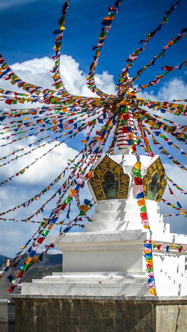 640x1136 Lake Manasarovar - tibet iPhone Wallpaper