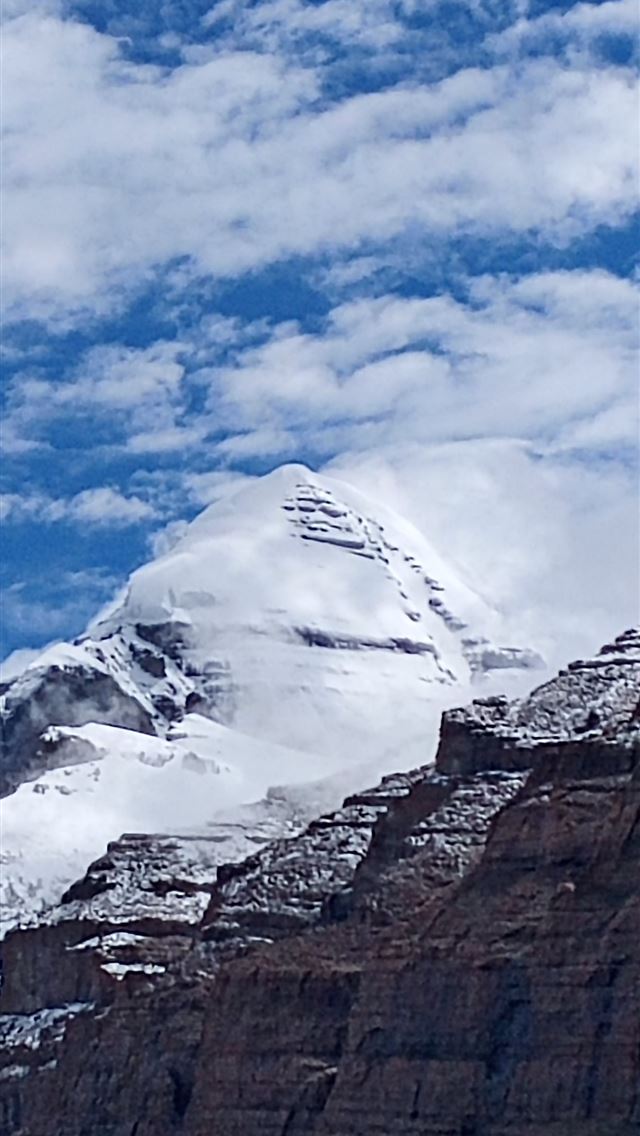 640x1136 Lake Manasarovar - tibet iPhone Wallpaper