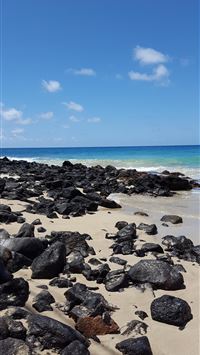 Photo of a Kauai beach I took on my S6 Imgur wallpaper