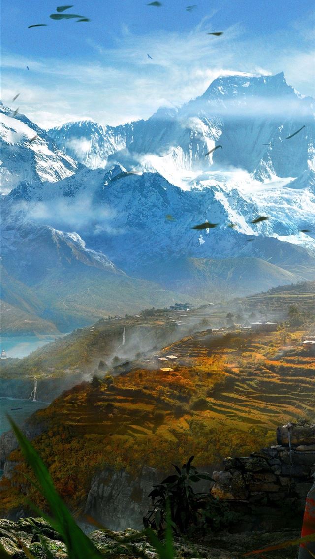 640x1136 The Himalayas - 100 most beautiful places to visit iPhone Wallpaper