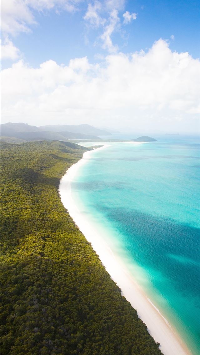 640x1136 Whitehaven Beach - australia iPhone Wallpaper