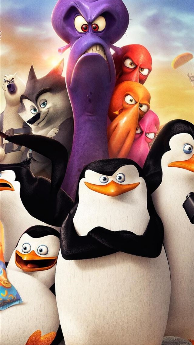 640x1136 Penguins Of Madagascar Movie Sony Xperia X XZ Z5 P... - 100 most beautiful places to visit iPhone Wallpaper