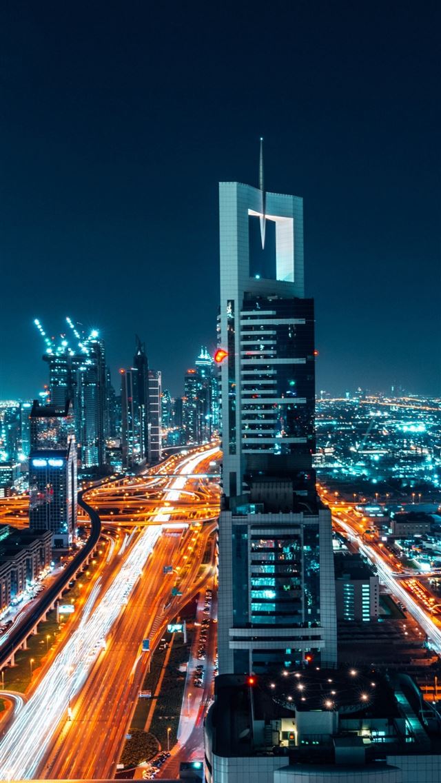 640x1136 dubai city buildings cityscape - dubai iPhone Wallpaper