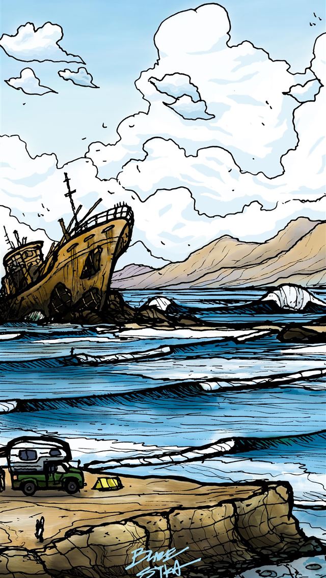 640x1136 The Wave - the wave iPhone Wallpaper