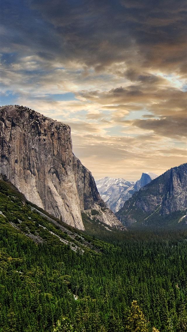 640x1136 Yosemite Valley - california iPhone Wallpaper