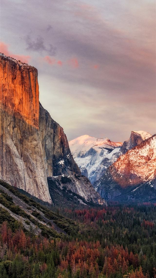640x1136 Yosemite Valley - california iPhone Wallpaper