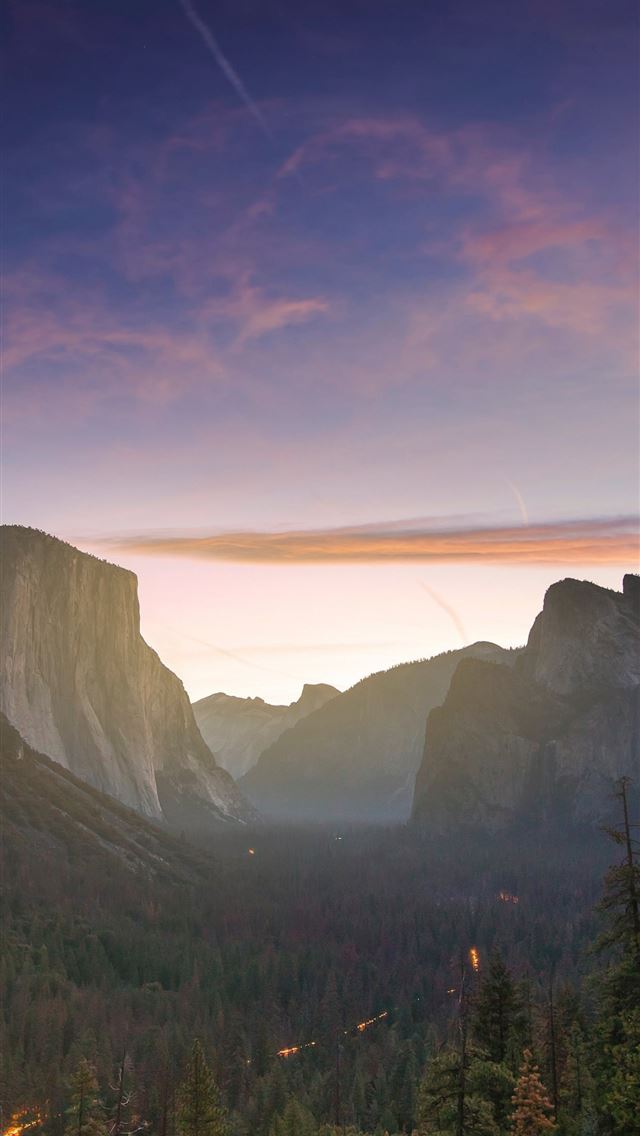 640x1136 yosemite valley nature mountains - california iPhone Wallpaper