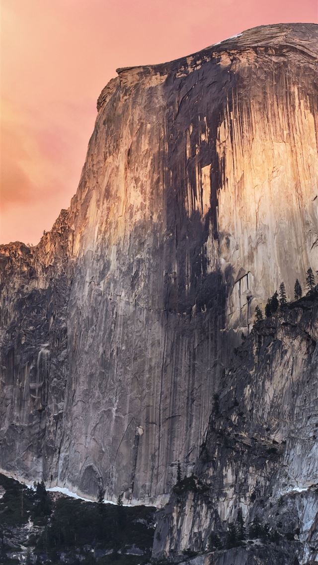 640x1136 Half Dome Yosemite valley national park nature - california iPhone Wallpaper