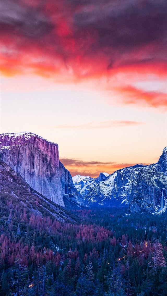 640x1136 Yosemite Valley - united states iPhone Wallpaper