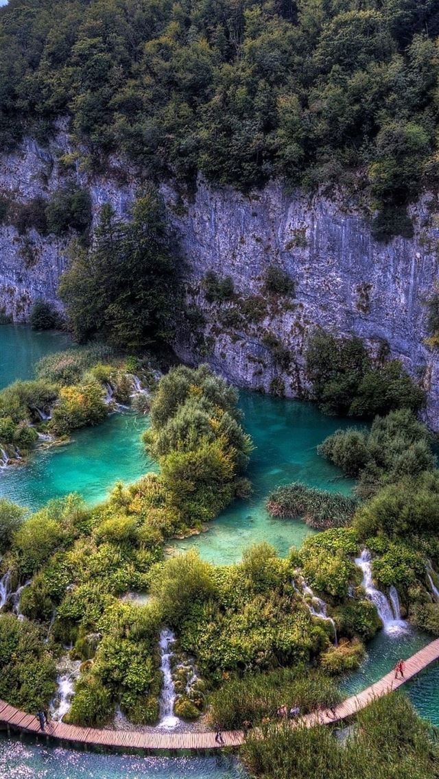 640x1136 Plitvice Lakes National Park - croatia iPhone Wallpaper