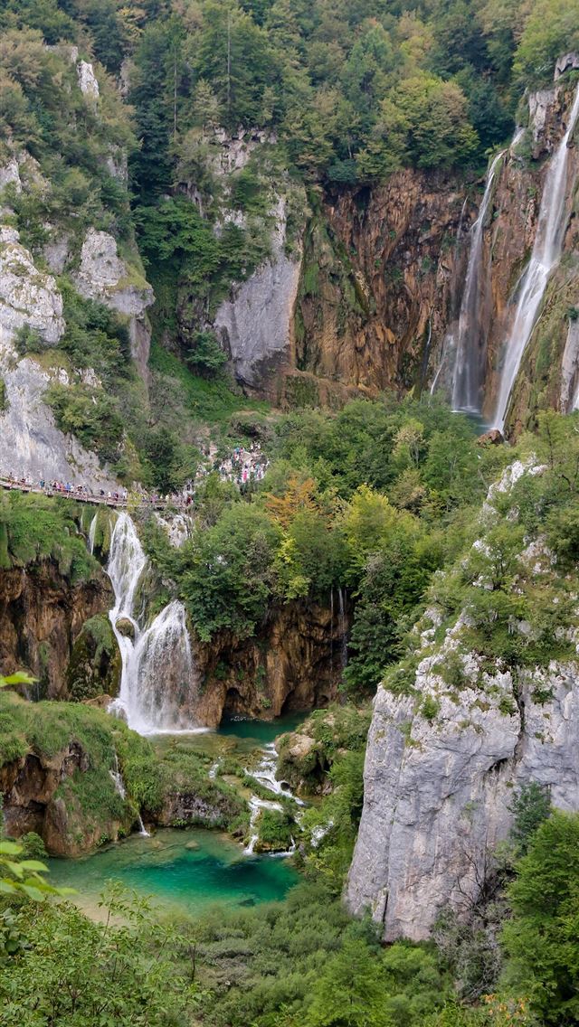 640x1136 Plitvice Lakes National Park The Most Beautiful fe... - plitvice lakes national park iPhone Wallpaper