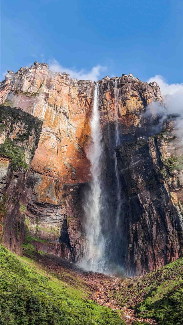 640x1136 Angel Falls - angel falls iPhone Wallpaper