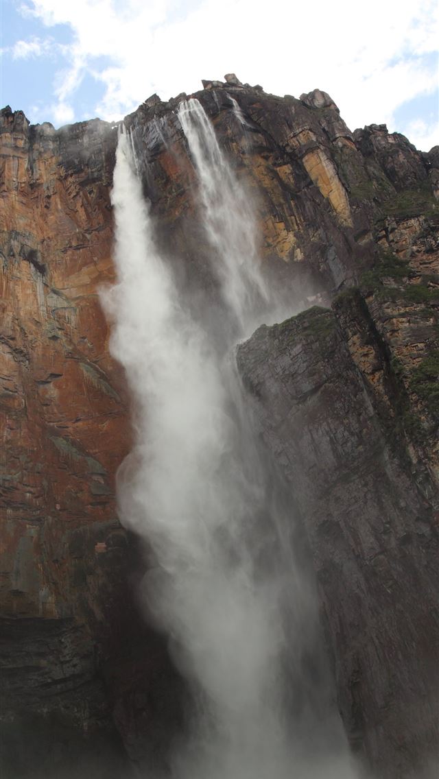 640x1136 Earth Angel Falls ID 839736 Mobile Abyss - angel falls iPhone Wallpaper