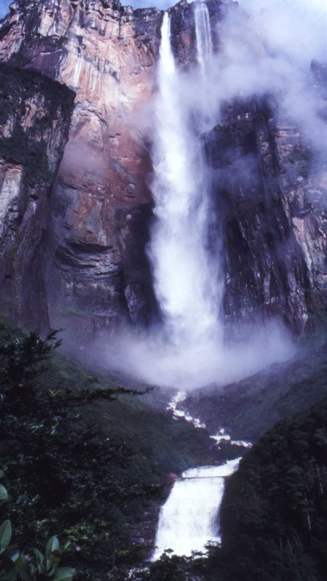 640x1136 Angel Falls Venezuela You might recognize it from ... - angel falls iPhone Wallpaper