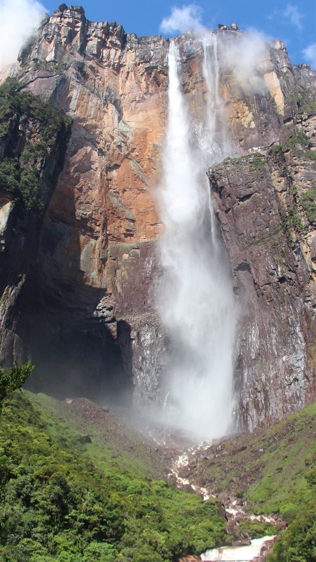 640x1136 Angel Falls and a Dugout of Hell - angel falls iPhone Wallpaper