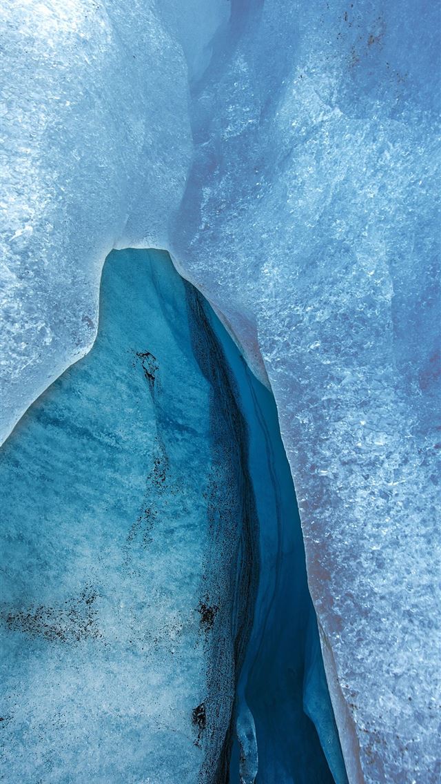 640x1136 Vatnajokull Ice Caves - iceland iPhone Wallpaper
