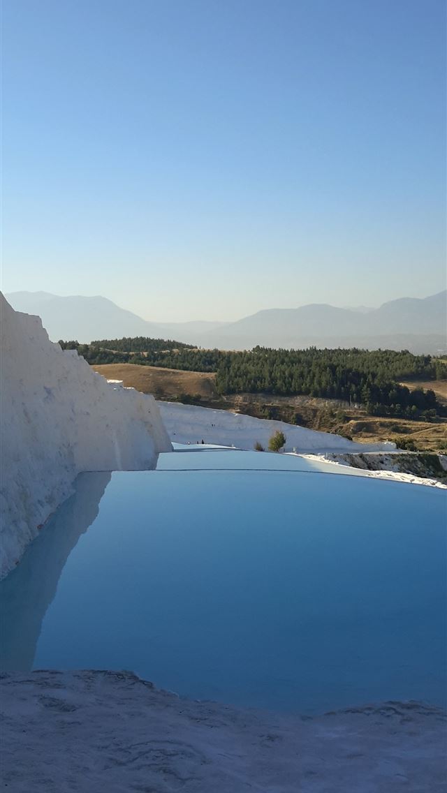 640x1136 Pamukkale Thermal Pools - southwestern turkey iPhone Wallpaper