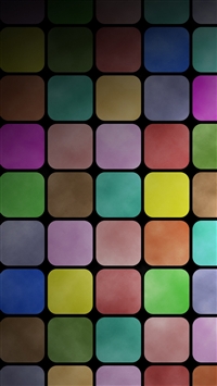 Colorful Rounded squares wallpaper