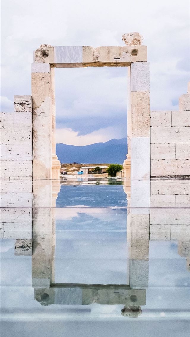640x1136 Pamukkale Thermal Pools - 100 most beautiful places to visit iPhone Wallpaper