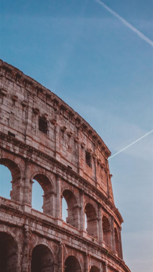 640x1136 Colosseum of Rome - italy iPhone Wallpaper
