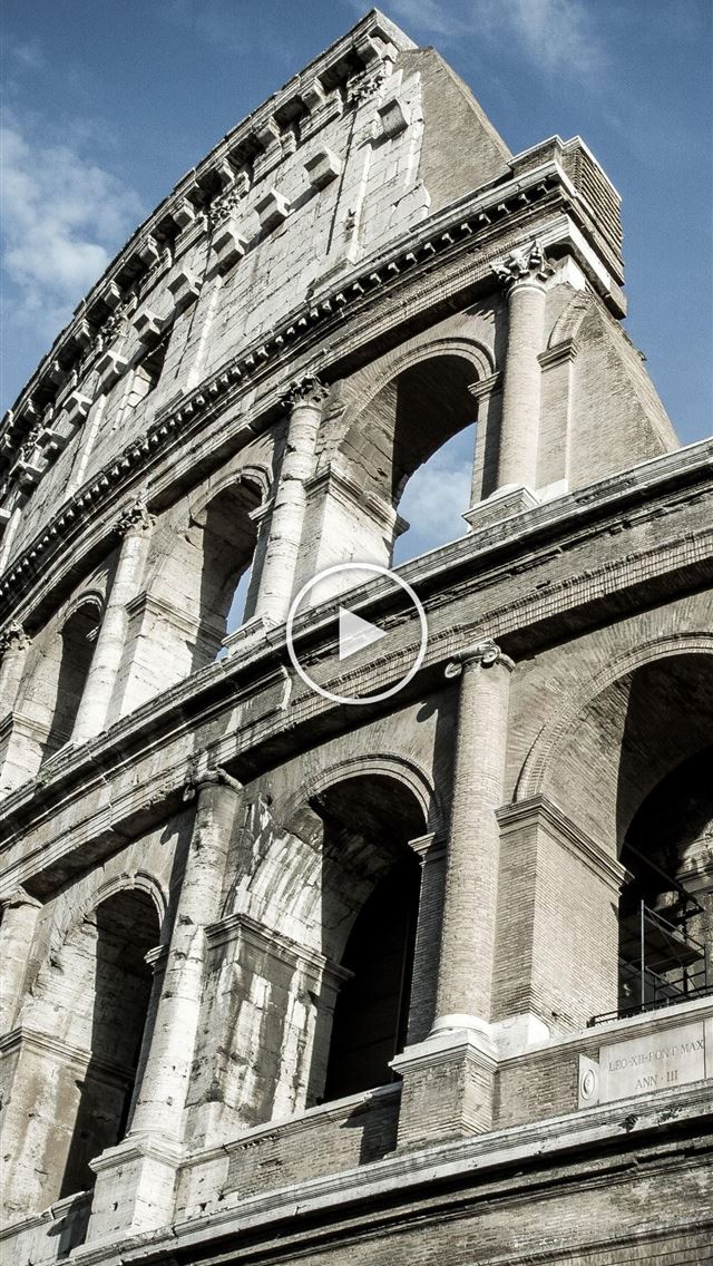 640x1136 Colosseum of Rome - italy iPhone Wallpaper