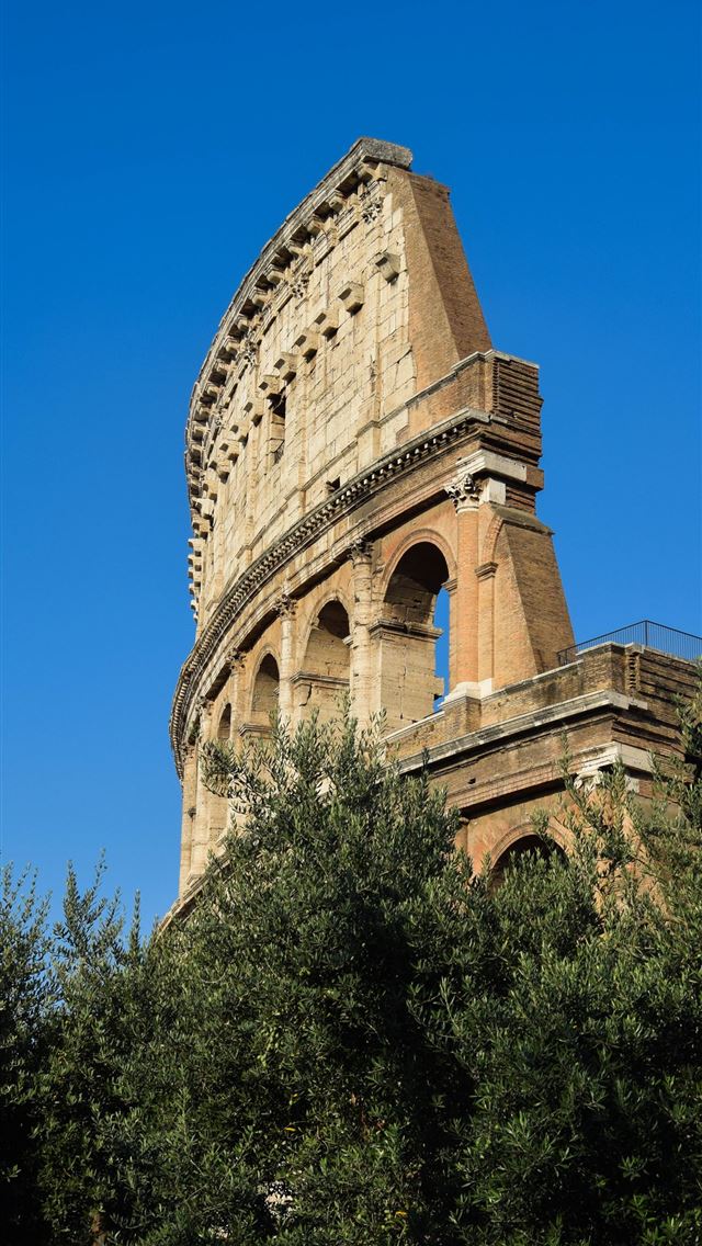 640x1136 Colosseum of Rome - italy iPhone Wallpaper