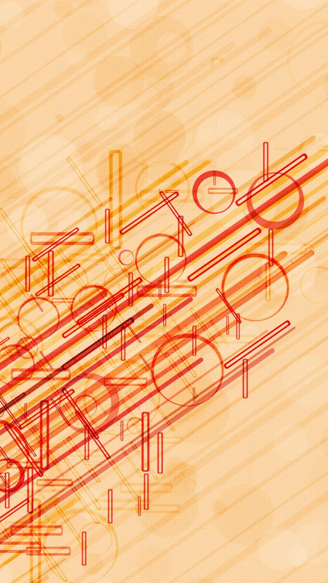 640x1136 Lines and Circles - abstract iPhone Wallpaper
