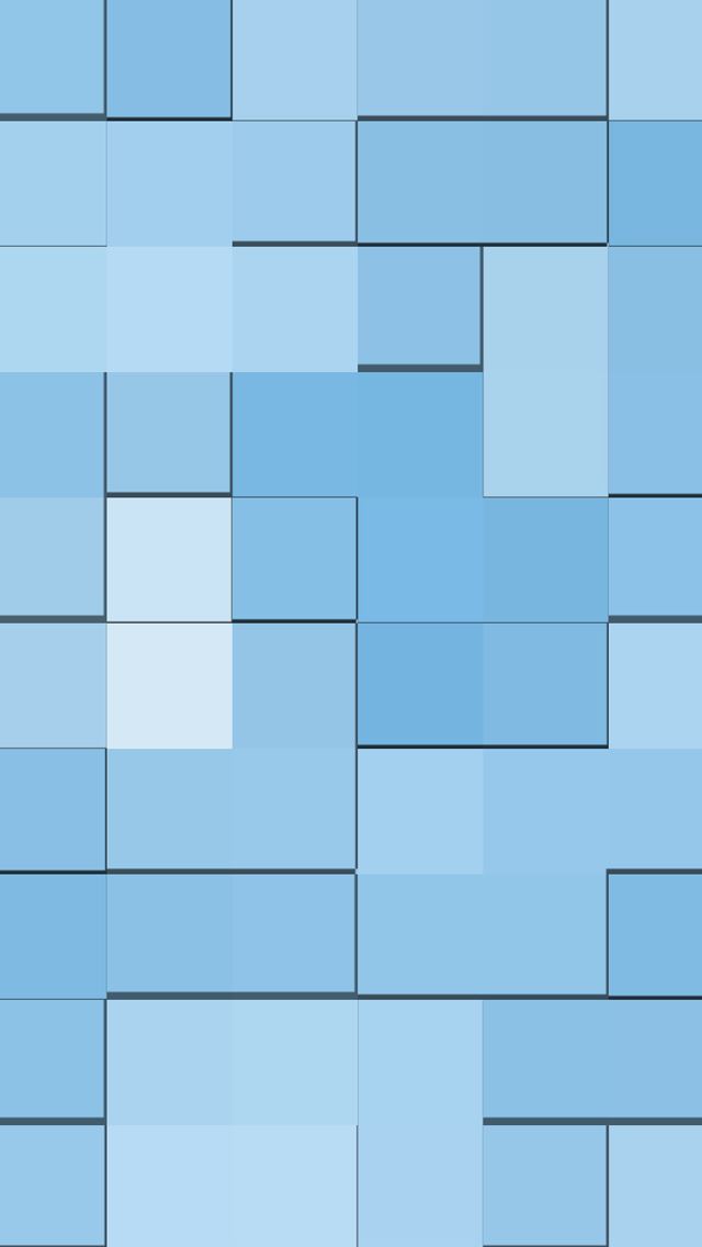 640x1136 Blue Squares - squares iPhone Wallpaper