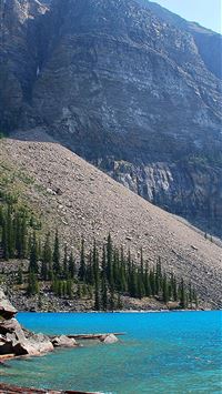 moraine lake canada alberta Sony Xperia X XZ Z5 wallpaper