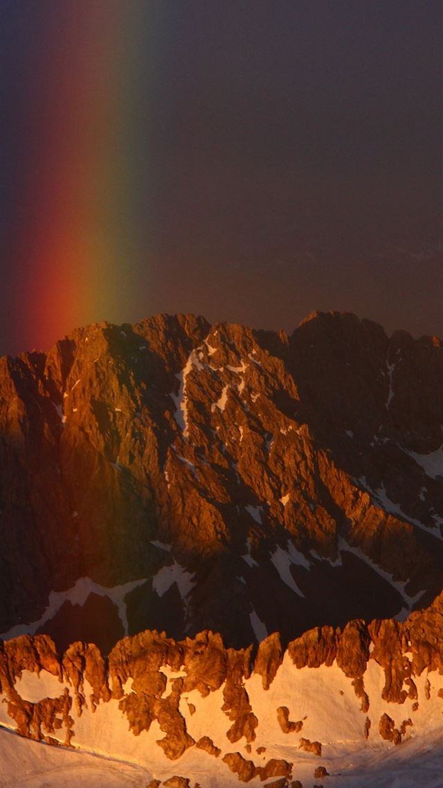 640x1136 Rainbow Mountains - china iPhone Wallpaper