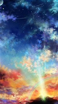 Rainbow Mountains wallpaper