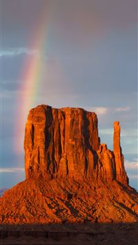 Rainbow Mountains wallpaper