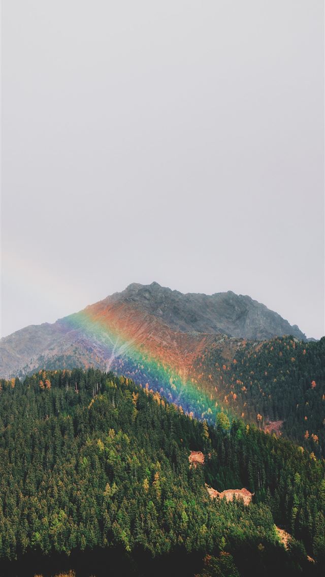 640x1136 Rainbow Mountains - china iPhone Wallpaper