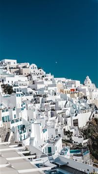Santorini Greece View Travel Blog wallpaper