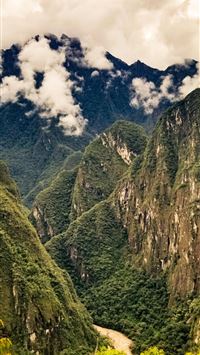 Andes mountains of Peru near Machu Picchu OC  wallpaper