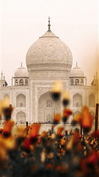 Wallpaper Taj Mahal India temple castle travel tourism 6k  Architecture 14721