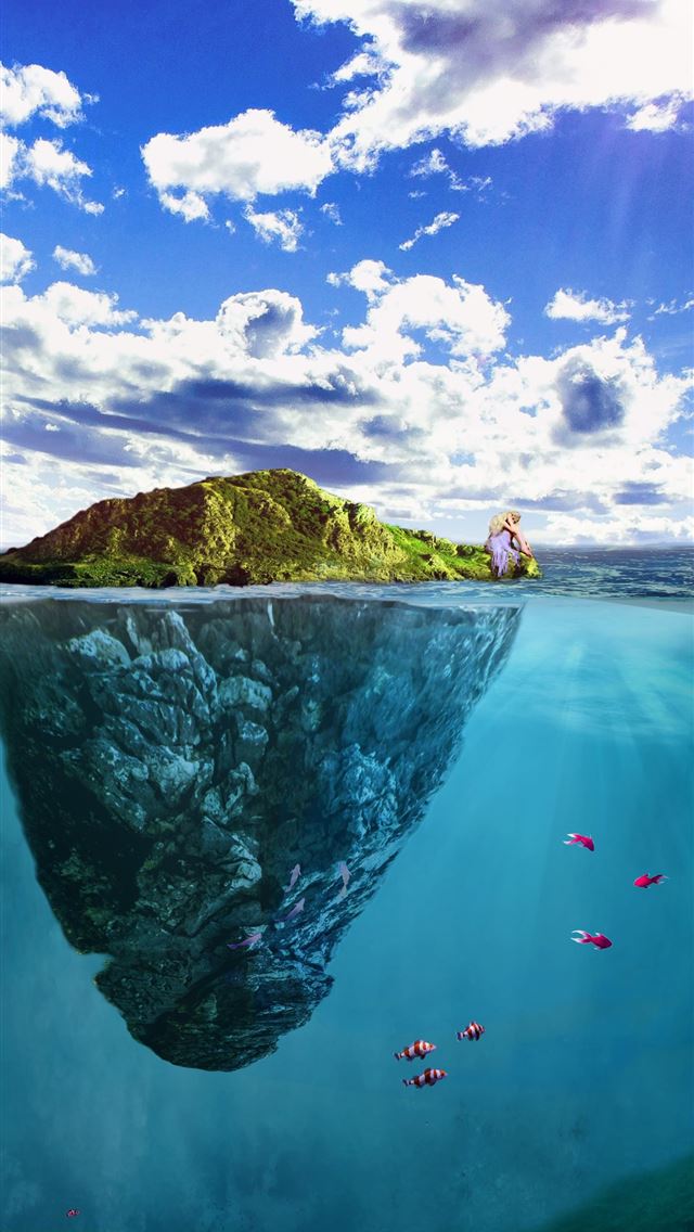640x1136 Bora Bora - french polynesia iPhone Wallpaper