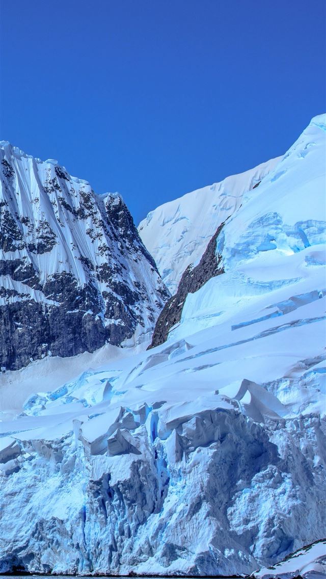 640x1136 mountain snow snowy antarctica - antarctica iPhone Wallpaper