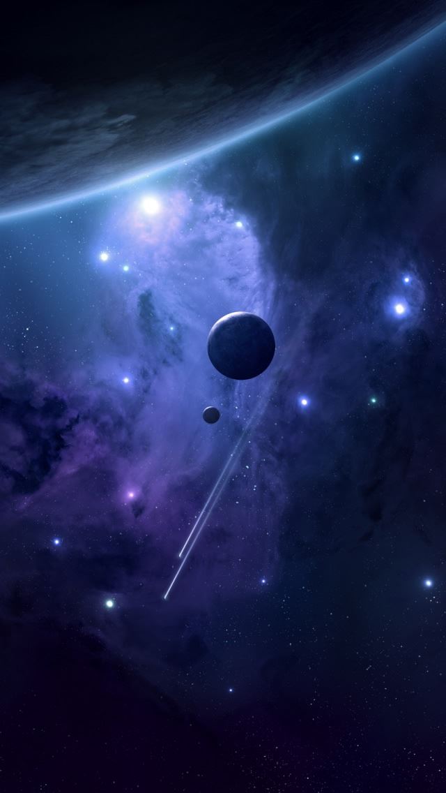 640x1136 Planets -  iPhone Wallpaper