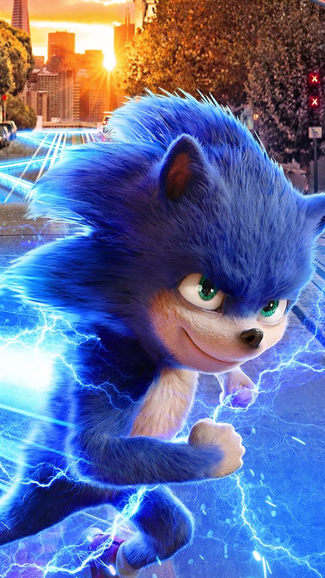 movie sonic the hedgehog 2020 iPhone wallpaper 