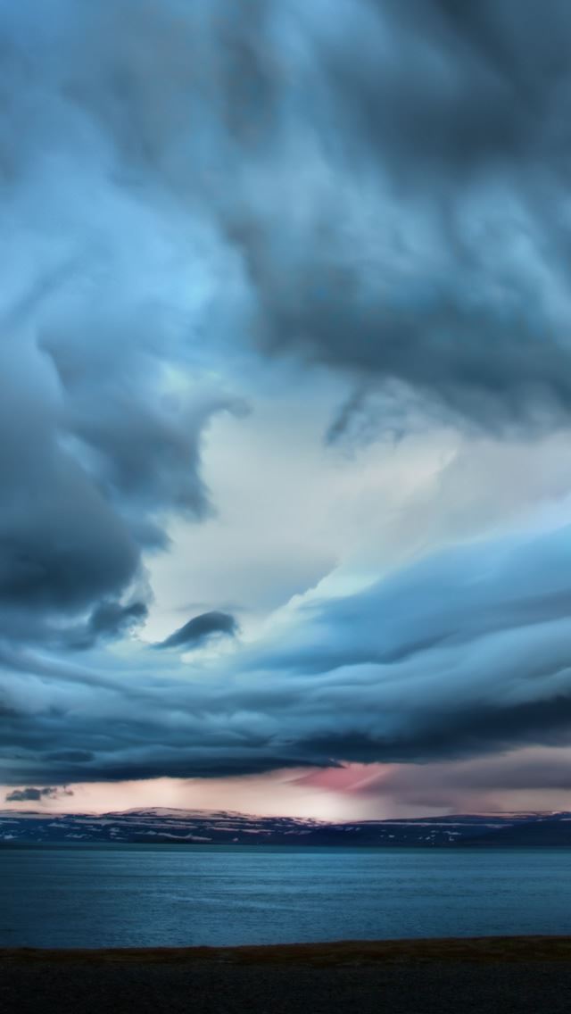 640x1136 Stormy Clouds - clouds iPhone Wallpaper
