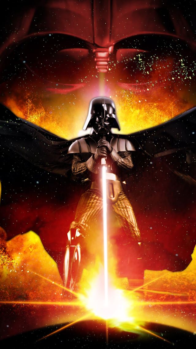 darth vader star wars poster 4k iPhone wallpaper 