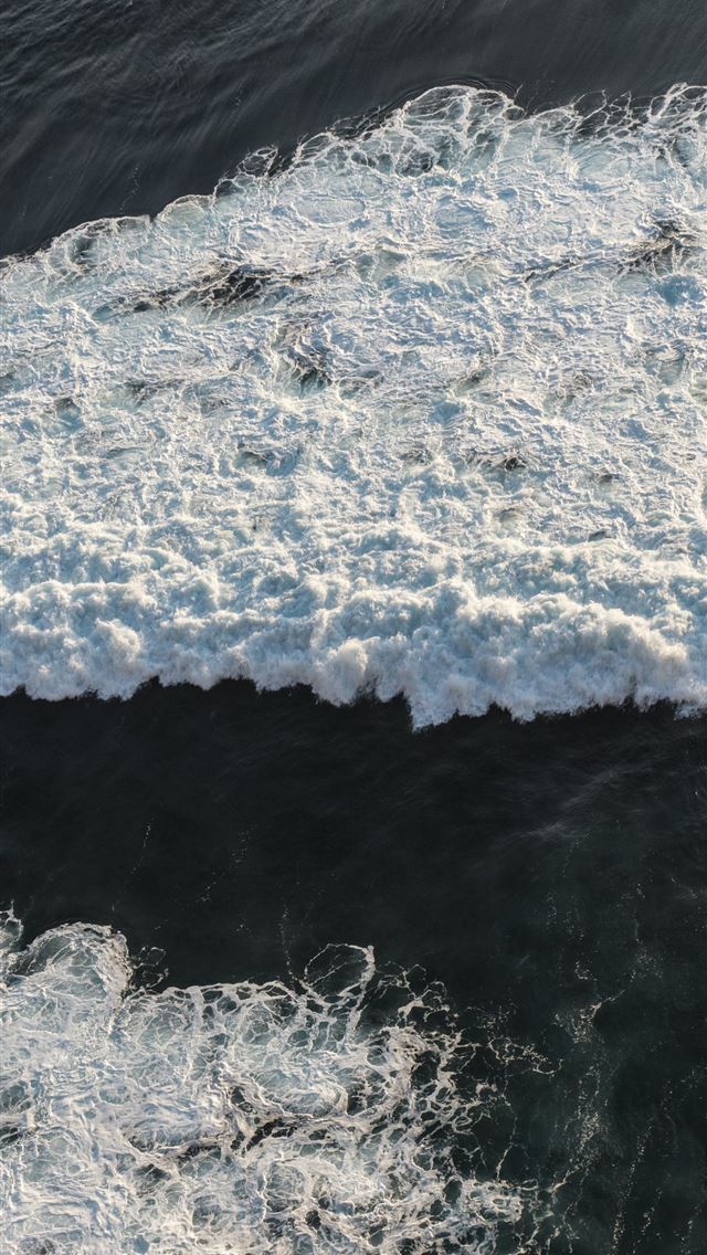 640x1136 high angle photo of ocean - bali iPhone Wallpaper