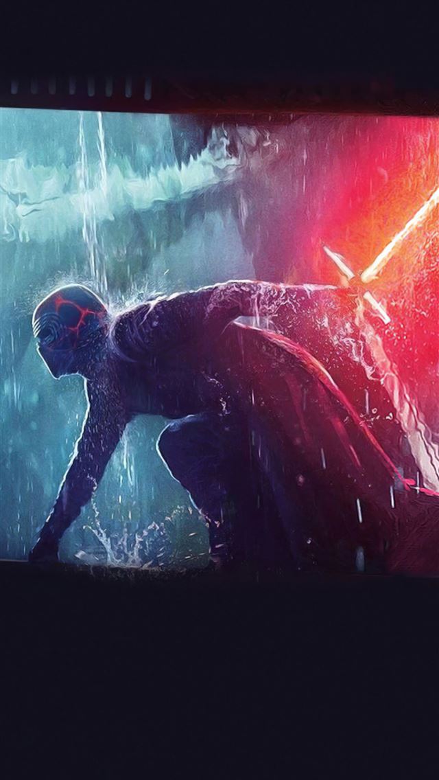640x1136 star wars the rise of skywalker rey vs kylo ren - star wars iPhone Wallpaper