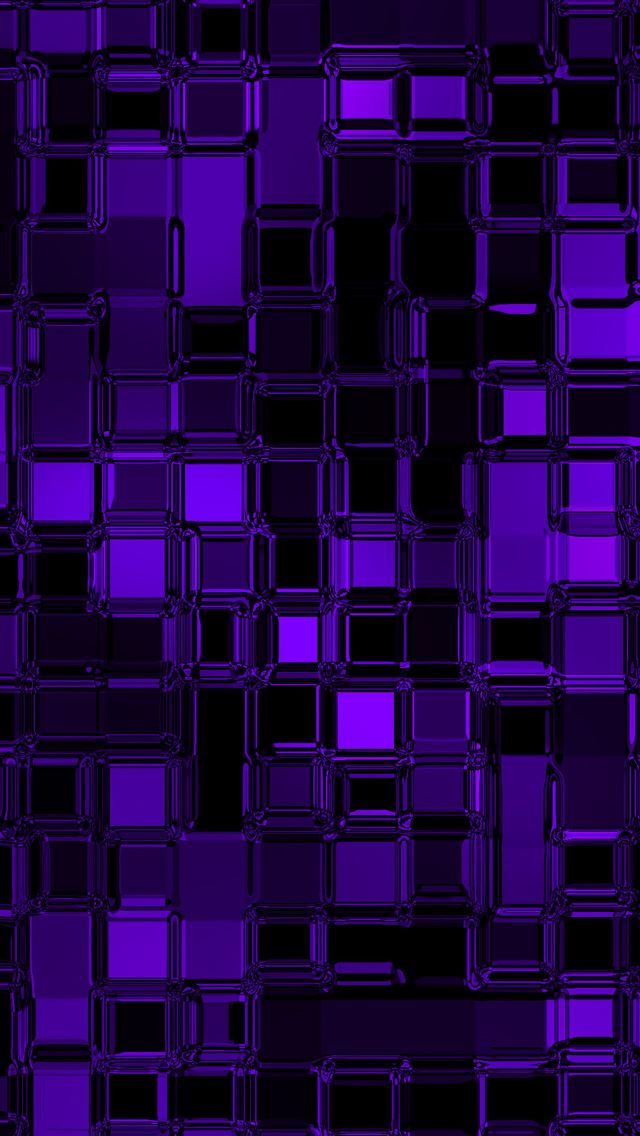 640x1136 Purple glass cubes - purple iPhone Wallpaper