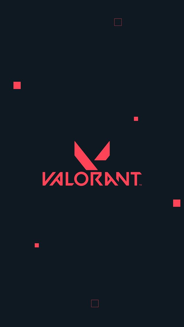 640x1136 valorant logo 4k -  iPhone Wallpaper