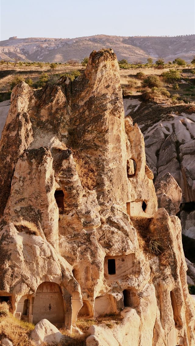 640x1136 beige rock - turkey iPhone Wallpaper