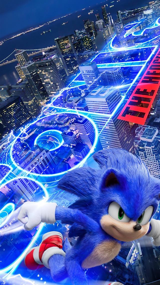 640x1136 sonic the hedgehog 2020movie - sonic iPhone Wallpaper